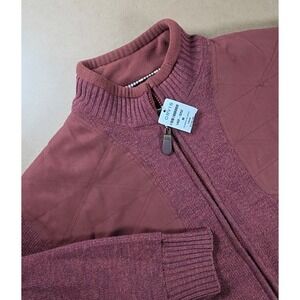 NWT Orvis Foul Weather Lined Sweater Men's M 100% Wool Full Zip Hunting Jacket